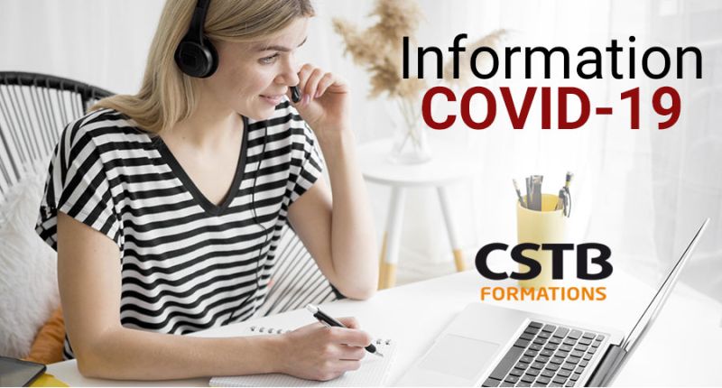 ✅ Le <a href="/cstb_fr/">CSTB</a> Formations s'adapte au contexte et bascule l'ensemble de ses #formations initialement en présentiel (hors formation par le geste), en format à distance pour fin 2020 ➡ Toute l'offre de formations à distance ici : bit.ly/3ehJcQK #Covid19 #PrenezSoinDeVous