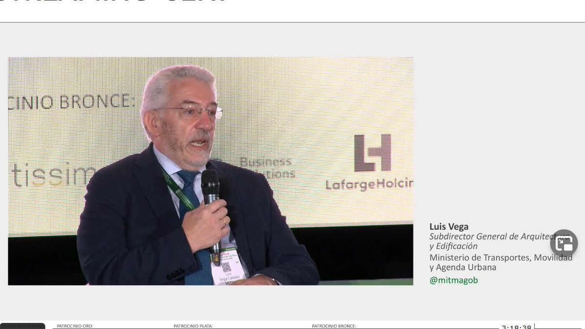 GTragopoulos's tweet photo. .@luisvegacatalan Pasar de 30 mil rehabilitaciones energeticas de edificio profundas a 300.000 es clave para lograr llegar a los objetivos marcados por la UE e impulsar el sector🚀
@CongresoEECN @mitmagob @ecometro_org @sAtt_arq https://t.co/zewUhdsMHh