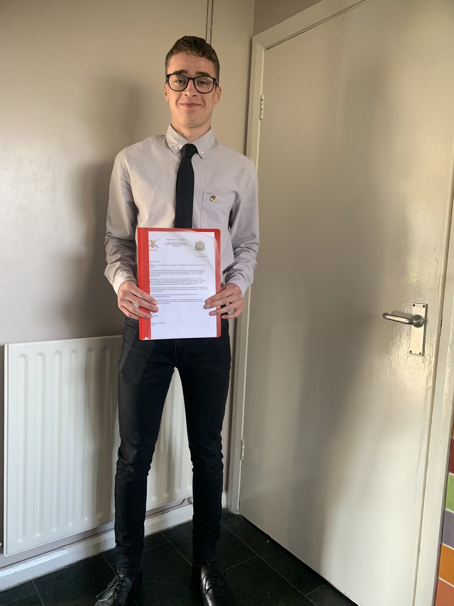 So proud today as one of my boys Chico heads of for a interview at the army careers office <a href="/BritishArmy/">British Army 🇬🇧</a> <a href="/RAnglians/">Royal Anglian Regiment Charity</a> @prouddad
