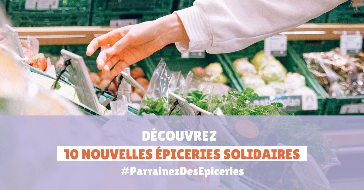 🇫🇷 En mai, nous lancions un fonds visant à créer 100 épiceries solidaires sur tout le territoire. Nous sommes heureux de vous présenter les 10 premiers projets sélectionnés ! Direction les 4 coins de la France pour les découvrir 👉 bit.ly/3l2oSW3