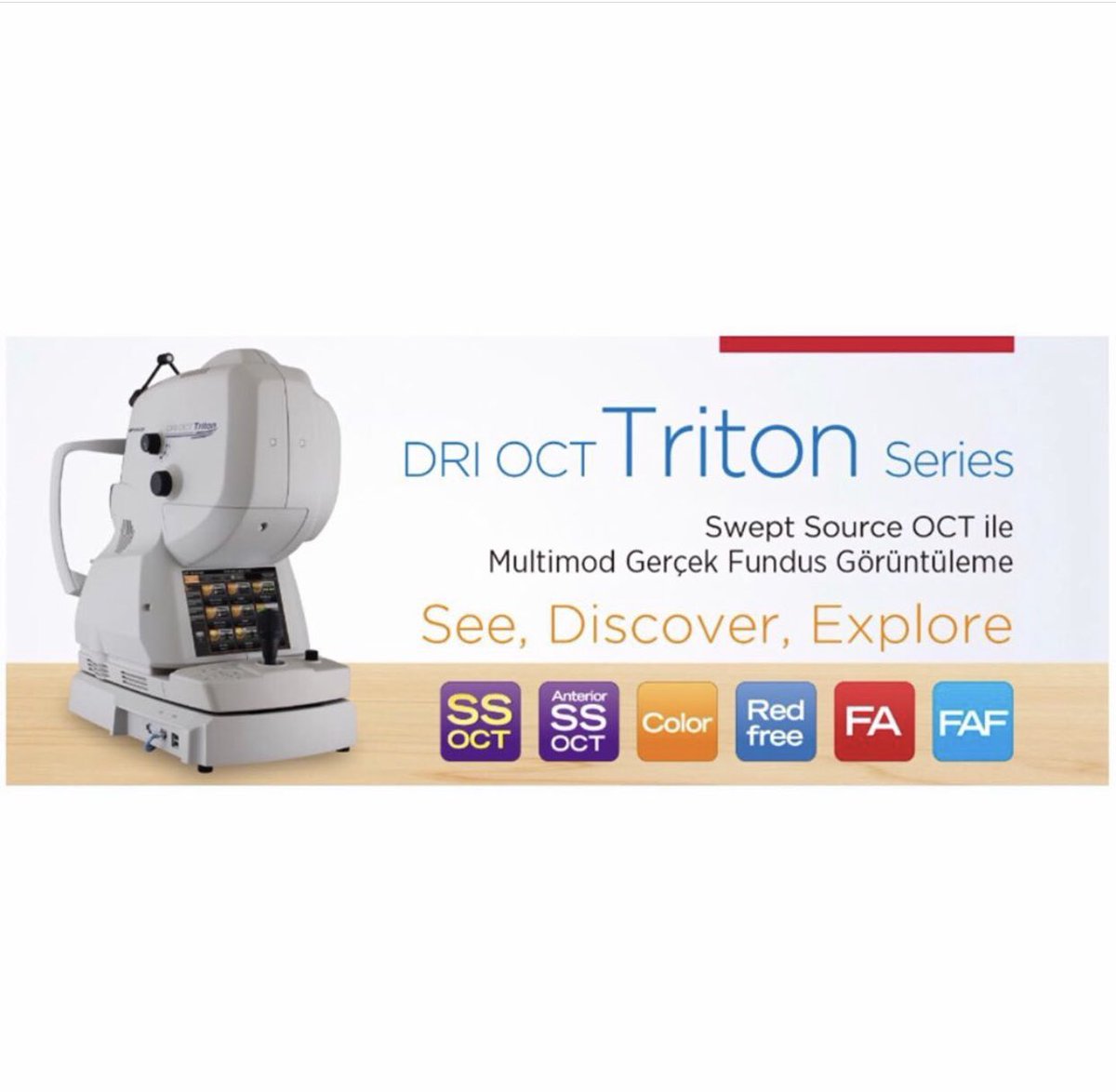 OptikMedikal's tweet photo. OCT GÖRÜNTÜLEME TEKNİĞİNDE YENİ SINIRA HOŞGELDİNİZ....
#doctor #eyes #hospital #see #discover #oct #topcon #redfree #sweptsourceoct https://t.co/bj2ZfOX7YC