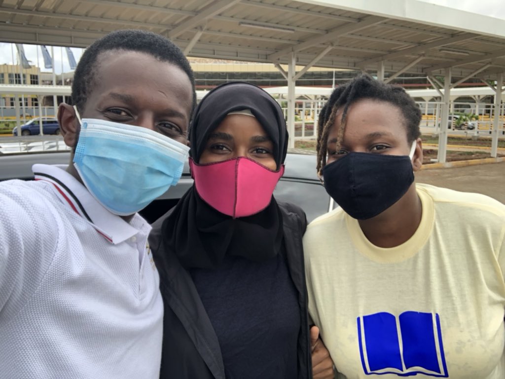 iakqmlf's tweet photo. Itโs your girl Iman with G and @Wevyn Just landed in Nairobi here happy and excited, our flights courtesy of @TeamTriFitKe . A big Thank you also to @Gee_Muri @Newtonkimathi of Newton premium motors for the airport pick up and transfers๐
#QueenRide https://t.co/GkV19KE0Wq
