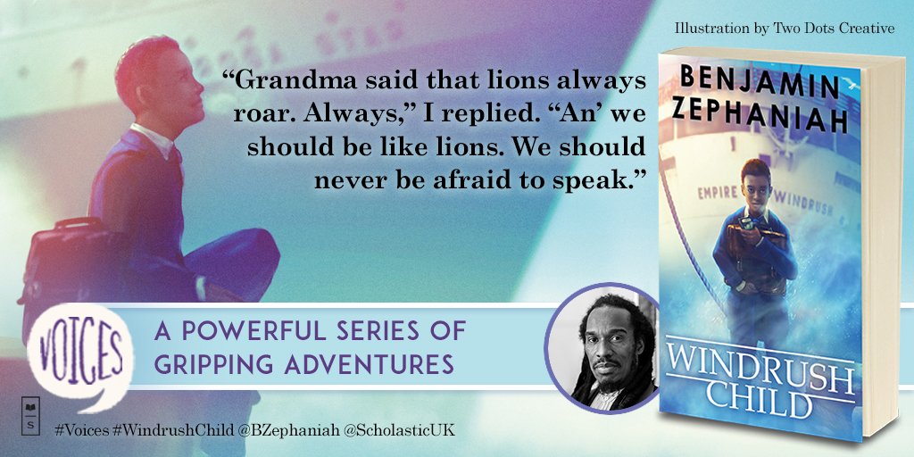 "An invaluable story for any young readers who enjoy adventure and want to learn more about the Windrush generation's experience. Essential reading." -  @brixtonbard Windrush Child by  @BZephaniah is out TODAY