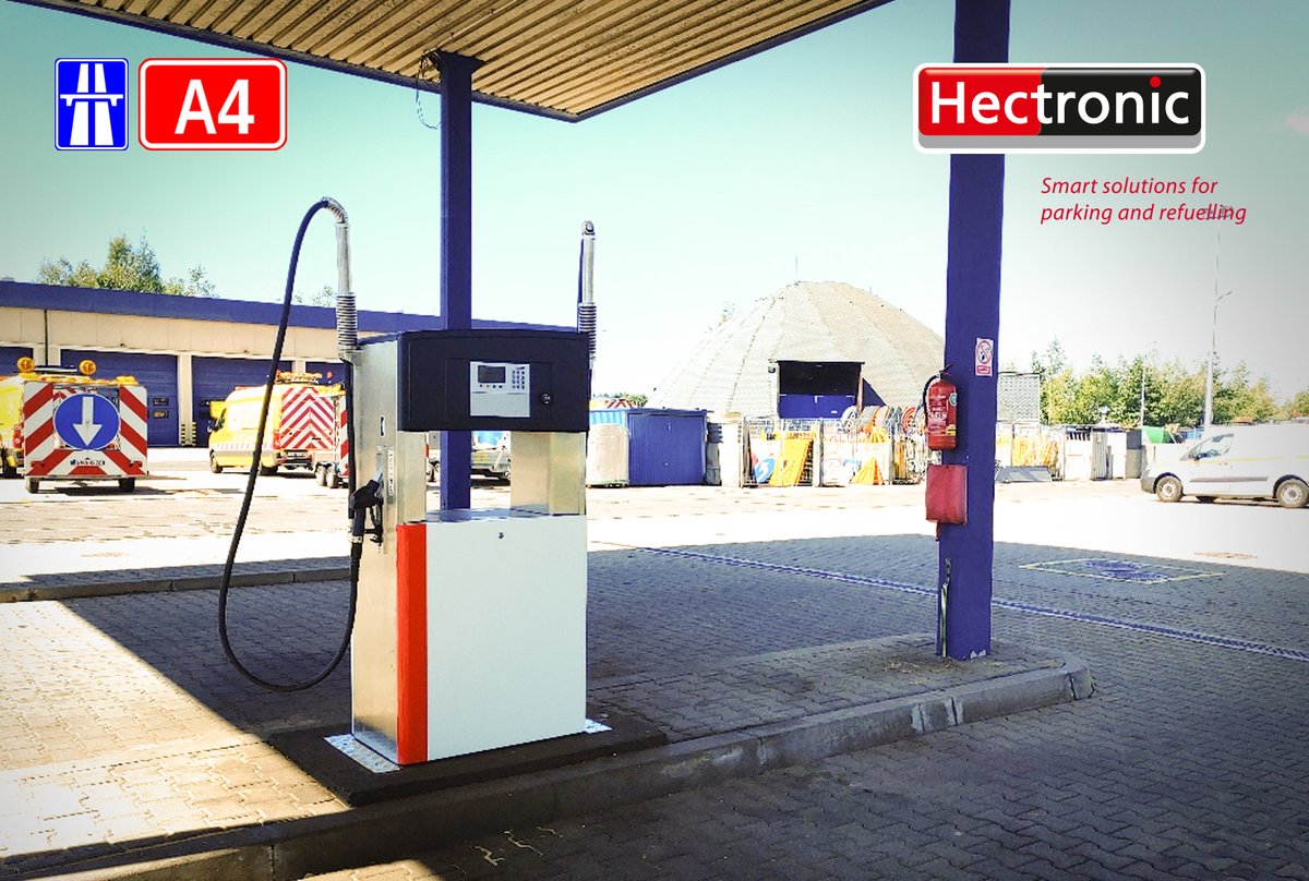 HectronicPolska's tweet photo. Firma Stalexport Autostrada Małopolska wybrała firmę Hectronic Polska jako głównego wykonawcę do zmiany systemu zarządzania stacją paliw na terenie Obwodu Utrzymania Autostrady A4 przy węźle Brzęczkowice koło Mysłowic. #hectronic #petrolstation #tankmachine #parkingmeter #A4 https://t.co/uCRzVUVGot