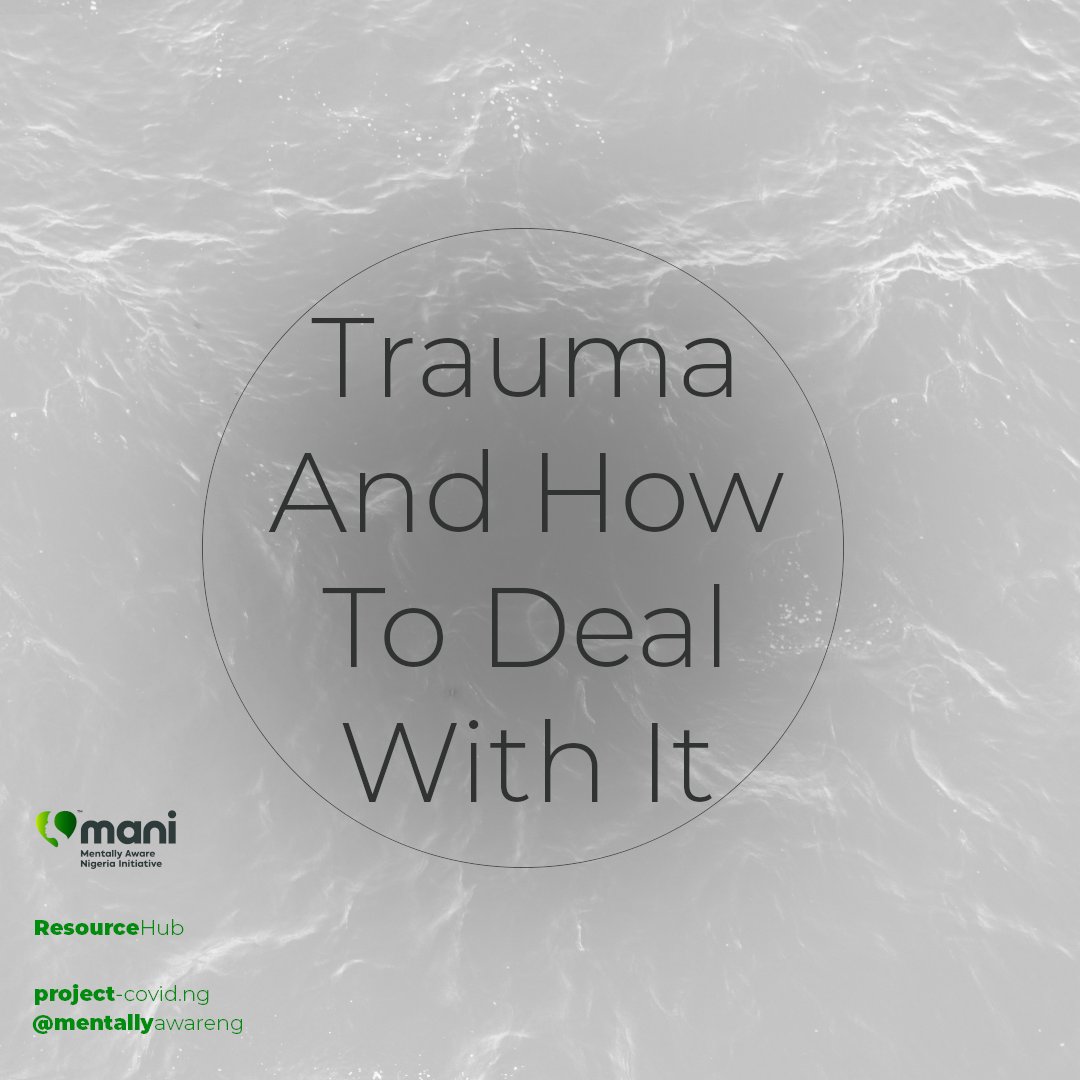 Trauma is not one of those things a good night's sleep can take care of. There are several layers to trauma and dealing with it.A thread.Please, share and RT.