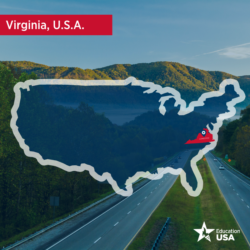 EdUSAPakistan's tweet photo. Virginia, located in the southeast, stretches from the Chesapeake Bay to the Appalachian Mountains, with a long Atlantic Ocean coastline. It’s the oldest of the original 13 Colonies that went on to form the U.S.. Learn more about studying in VA → https://t.co/kYxxaCp7QV #StudyVA https://t.co/KcCKbeH3rj