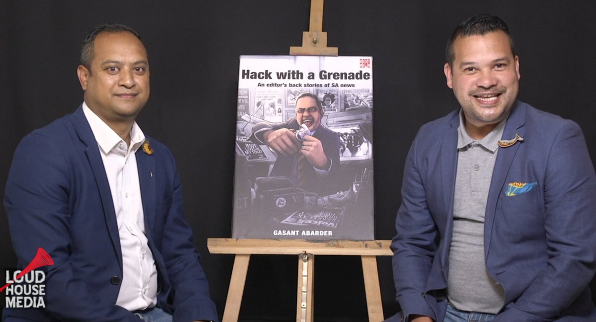 Don't miss tomorrow's Disruptive Native as guest host Lance Witten interviews Gasant Abarder about his new book 'Hack with a Grenade - an editor's back stories of SA news' that launches in December 2020. 
***NO SPOILERS HERE***