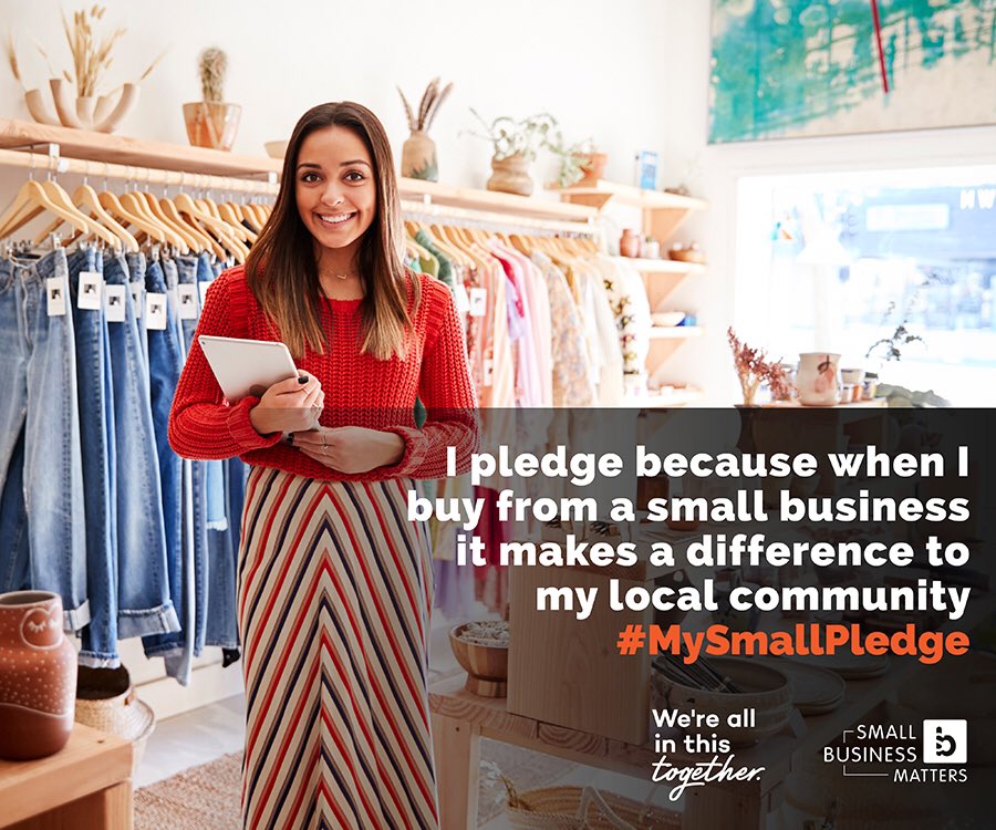 smallbizWA's tweet photo. Let’s share #MySmallPledge

To make a big difference in the lead up to Christmas...

#smallbizwa #smallbusinesswa #smallbiz #smallbizowners #smallbusiness #shoplocal https://t.co/opZ6wLkxfb