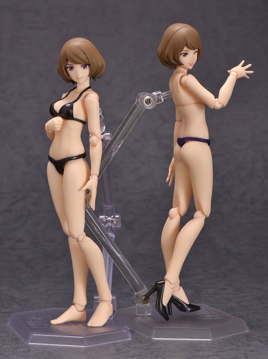 GOOD SMILE COMPANY - figma 女性body（チアキ） with バックレスセーターコーデ figma 女性body（チアキ） with バックレスセーターコーデ