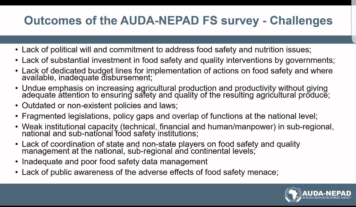 CalistusTandong's tweet photo. On-going AUDA - NEPAD @NEPAD_Agency Webinar on Food safety Guidelines Technical Review! #Foodsafety @FAOAfrica @Fifiesto https://t.co/6OjCdpe2lT