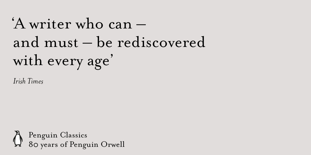 ‘Shooting An Elephant’ was followed in December 1940 with Down and Out in Paris and London, which quickly sold out its initial print run of 55,000 copies, transforming Orwell’s reputation overnight.  #80YearsofPenguinOrwell /6