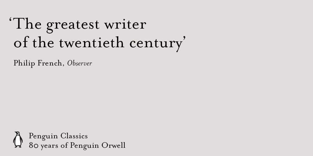‘Shooting An Elephant’ was followed in December 1940 with Down and Out in Paris and London, which quickly sold out its initial print run of 55,000 copies, transforming Orwell’s reputation overnight.  #80YearsofPenguinOrwell /6