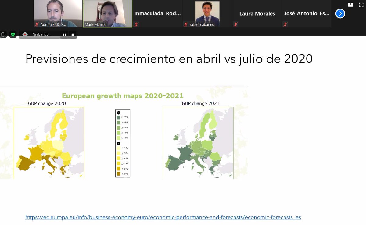 ESICSevilla's tweet photo. 🌍 Ayer aprendimos sobre #internacionalización en el escenario actual y sus previsiones de futuro 💼 También herramientas y estrategias online + offline para aprovechar sus nuevas oportunidades

Masterclass virtual con @MarkManski, economista y profesor de @ESICEducation https://t.co/CO7JRT3KHf