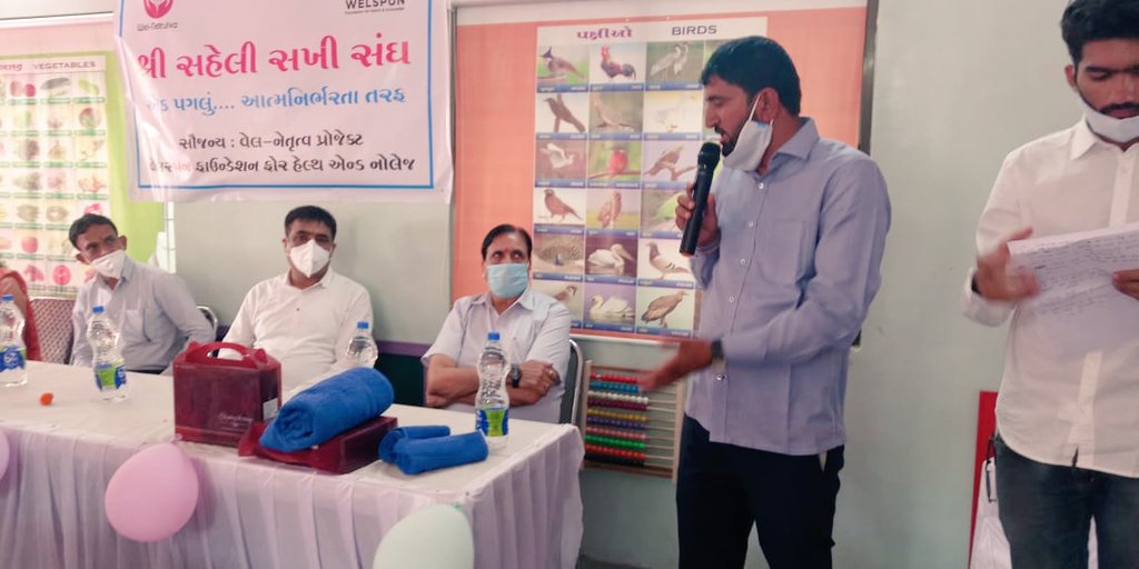 AmbalalRabari1's tweet photo. The Saheli Sakhi Sangh was founded by the Welspun Foundation about 2 years ago and today it is a self-help group that is self-reliant and protects the dignity, self-esteem and lives of women and girls in more than 100 villages in Gujarat.@welspun_group @DipaliGoenka @BKGoenka https://t.co/nsg99akw7f