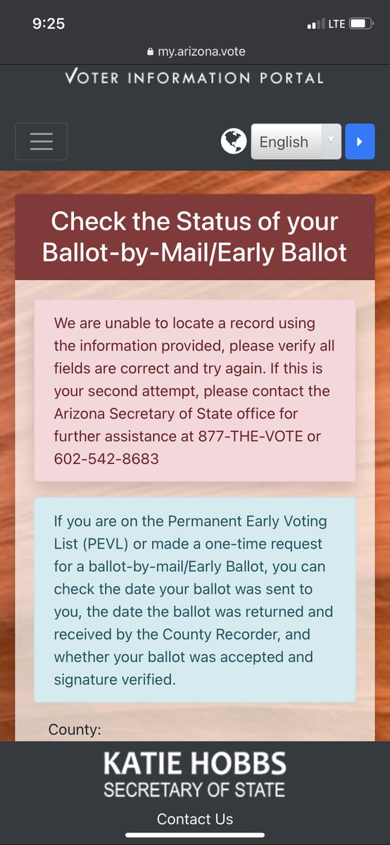 smores76's tweet photo. @realDonaldTrump I voted in person in Arizona, my vote isn’t able to verify!  Something’s going on!  Sharpie pen? https://t.co/Wc6ecz8Va5