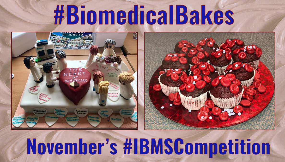 IBMScience's tweet photo. Don your apron and get out the rolling pin for November's #IBMSCompetition. We're asking members to send us photos of their #BiomedicalBakes! Find out how to enter: https://t.co/nwv9svPMM0 https://t.co/gUf00KuXlM
