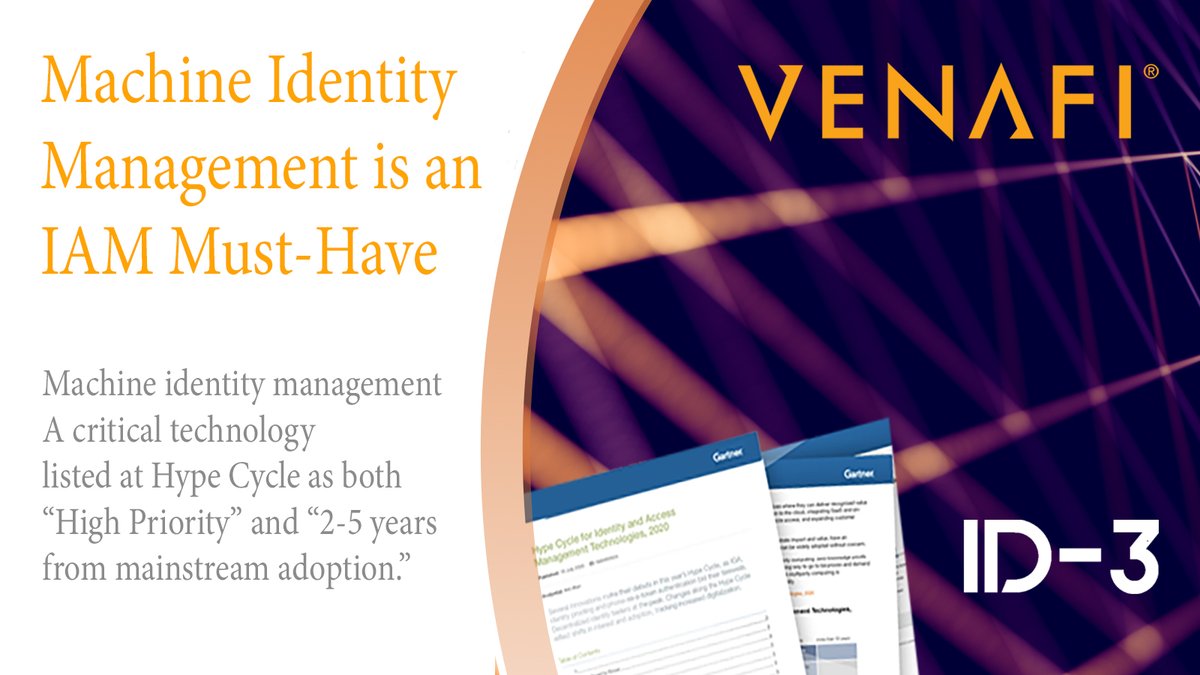 id3services's tweet photo. It’s hard to imagine any enterprise of non-trivial size, scale, or scope that should not be engaged with a commercial partner to support enterprise-wide machine identity solutions.

Are your identities secure?  - https://t.co/g07GOZpMYd 

#infosec #cybersecurity #IAM https://t.co/ZIVFe3WNlA