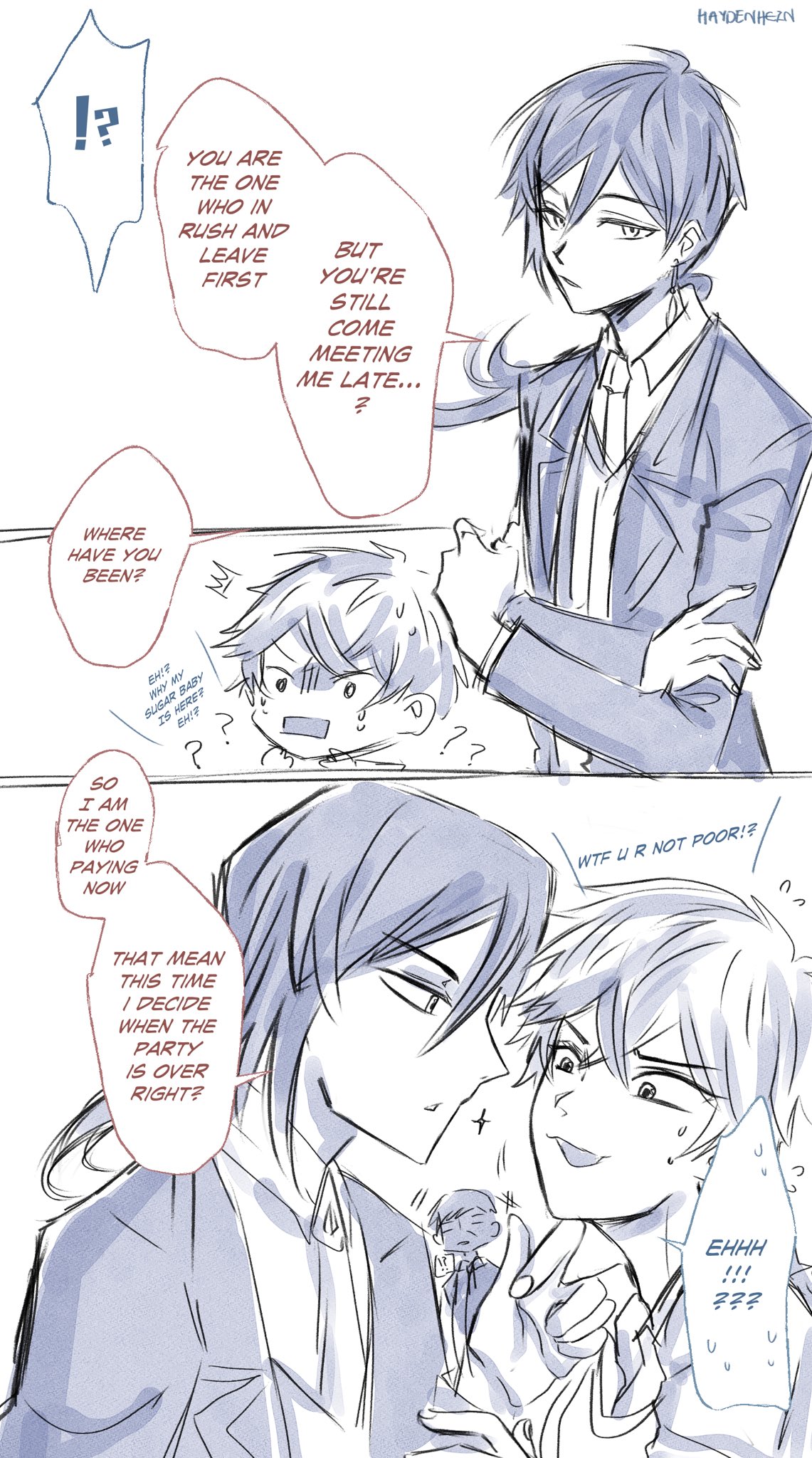 𝑯𝑨𝒀𝑫𝑬𝑵𝑯𝑬𝑰𝑵 Mr Narwhal Cute على تويتر Zhongli And Childe Again What Is The Name Of This Ship Btw Zzzz Sugar Baby Au And The Plot Twist To Bully My Fav Boi Lol