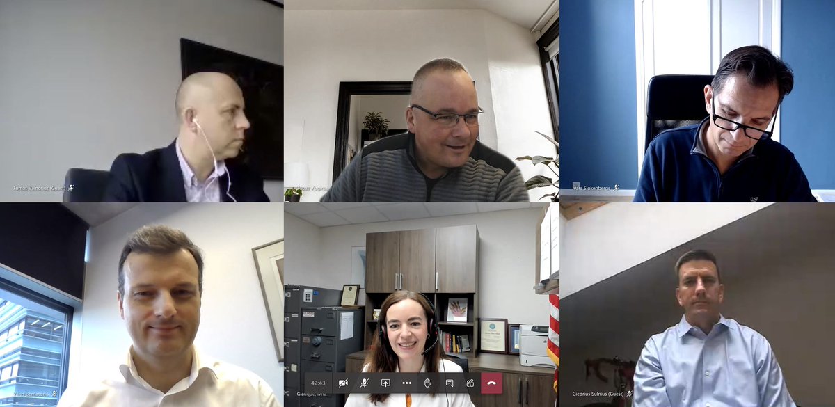 AmChamLithuania's tweet photo. TODAY | AmCham Lithuania Members attended an Online Meeting With U.S. Consul Mrs. Ivna Giauque, where they had the opportunity to ask questions regarding U.S. Immigration Policy directly.
#AmChamLT #ExclusiveMeeting #US #Immigration https://t.co/O1AUmO0GNt