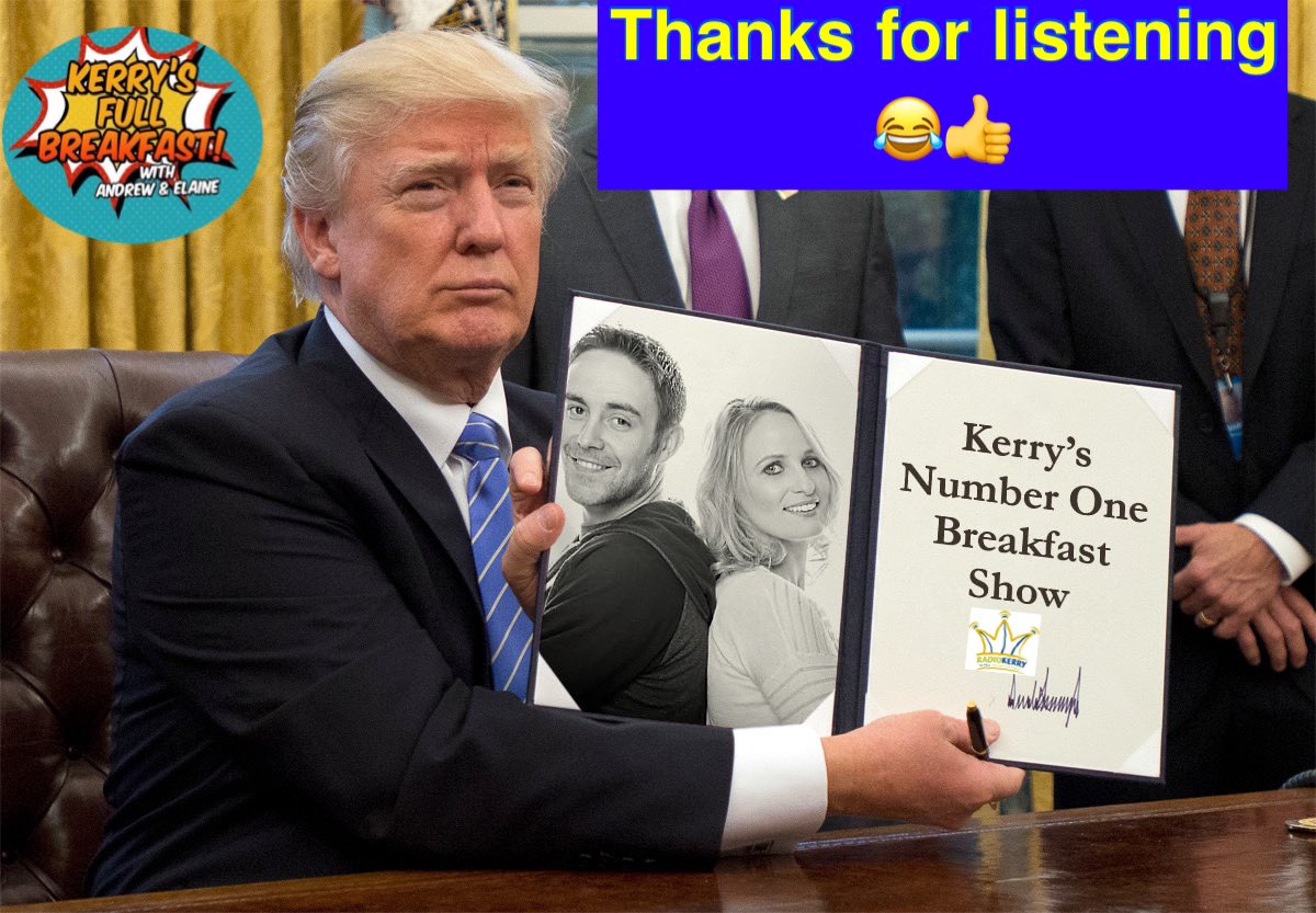 AndrewRadioDJ's tweet photo. A great day. Over 3000 new lovely people listen to us in the morning. Thanks like! @radiokerry @Breakfastrk @_elainekinsella https://t.co/fU9hvF9eKw