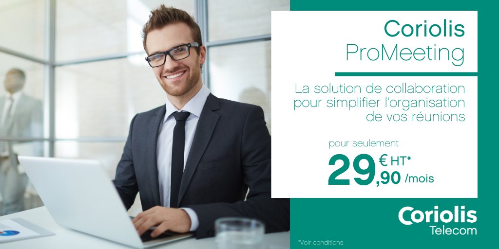 Coriolis_Fr's tweet photo. [#CoriolisProMeeting] une Solution d’audio conférence 📞 et de partage de documents 📄, un service simple et efficace pour l’organisation de vos réunions. ➡️ https://t.co/QbzGeswQSf

#SolutionCollaborative #WebConférence #Télétravail https://t.co/KsZYNqHLaZ