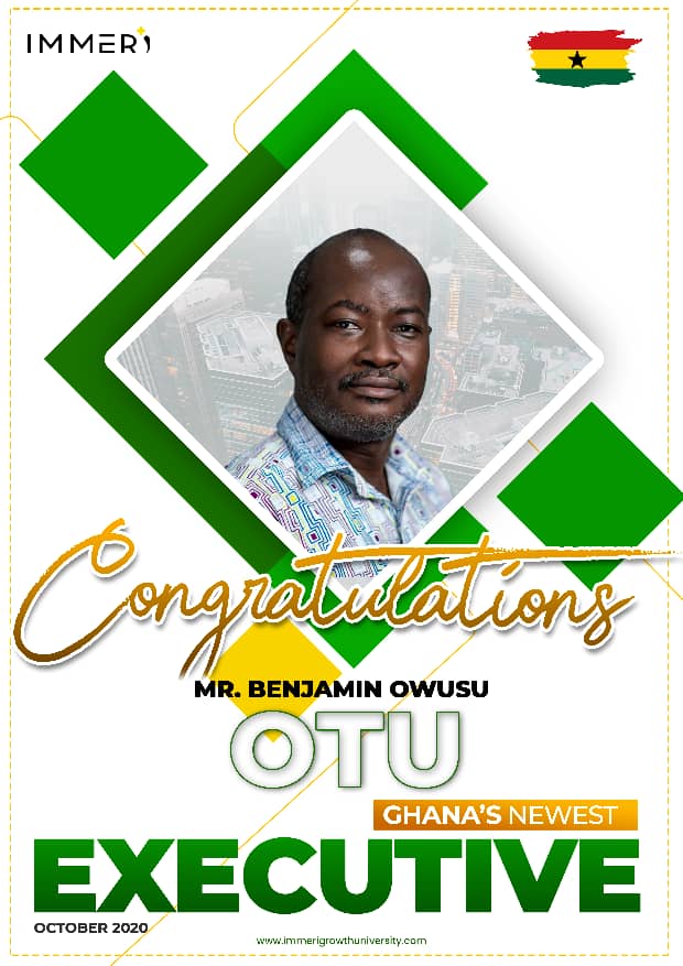 drbengazy's tweet photo. CONGRATULATIONS to IMMERI GHANA'S NEWEST EXECUTIVE, MR. BENJAMIN OWUSU OTU
Keep up the extraordinary hard work! Your Immeri Family is proud of you!
#immeriafricarising #immeriforlife #immeriglobal #immeriexecutive https://t.co/zR33NRGw3O