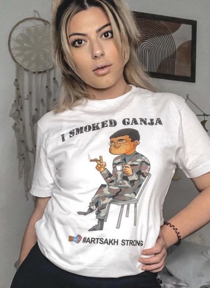 GulSara222's tweet photo. Since when praising terrorism &amp; killing children became a trend &amp; a slogan for a T-shirt? Social media stop making terrorists famous! #KimKardashiansSupportsTerrorism #KimKardashianIsaChildKiller #PrayForGanja https://t.co/EiwjN3cJcb