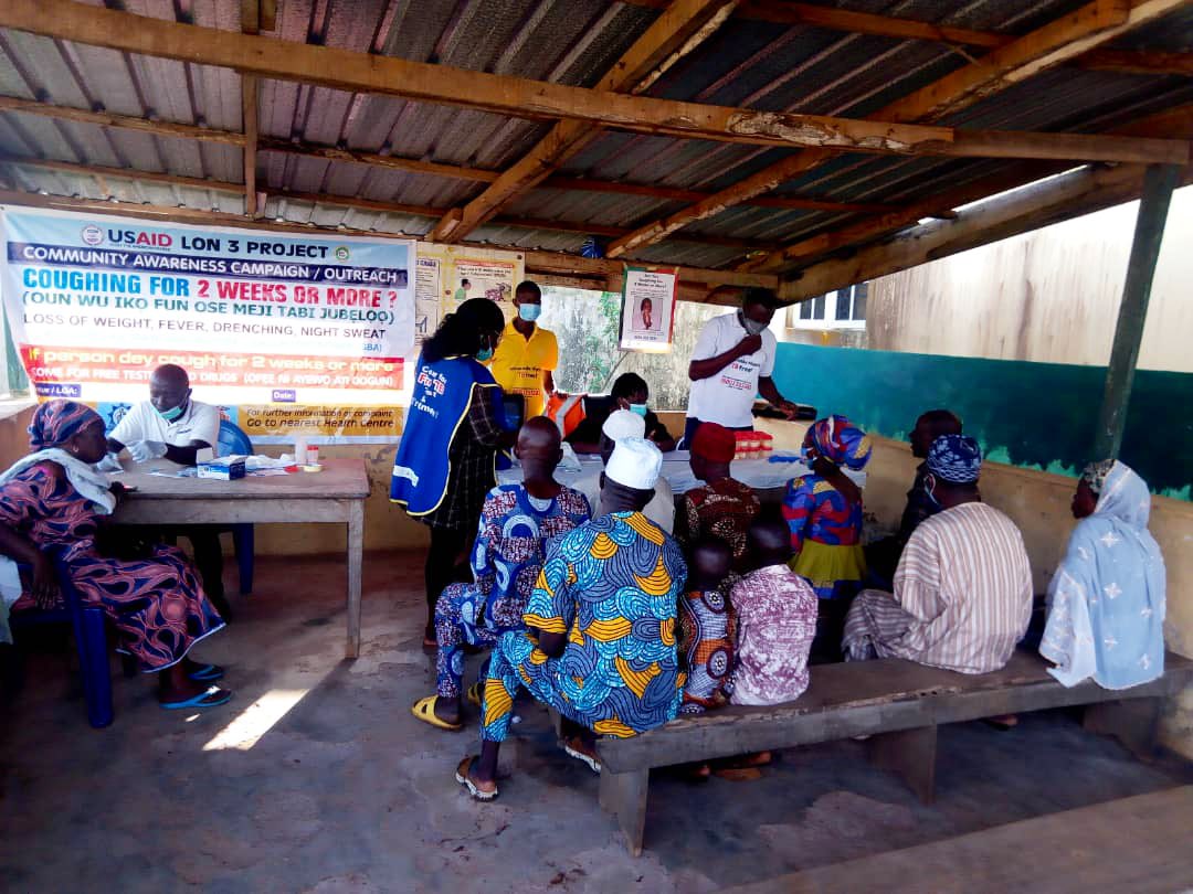 IHVNigeria's tweet photo. Earlier on, we carried out street to street and market sensitisation on the need to check cough of more that two weeks or current cough in people living with HIV.
#FindTB #TreatTB https://t.co/LA1GGEHDTQ