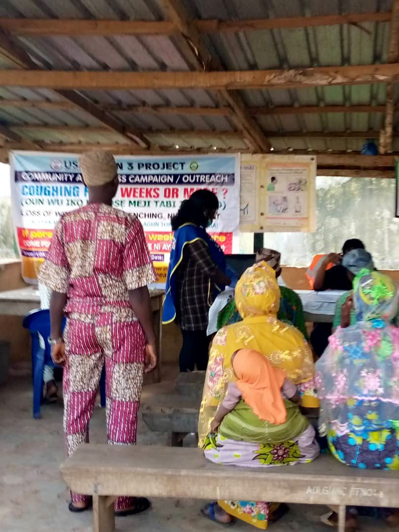 IHVNigeria's tweet photo. Earlier on, we carried out street to street and market sensitisation on the need to check cough of more that two weeks or current cough in people living with HIV.
#FindTB #TreatTB https://t.co/LA1GGEHDTQ