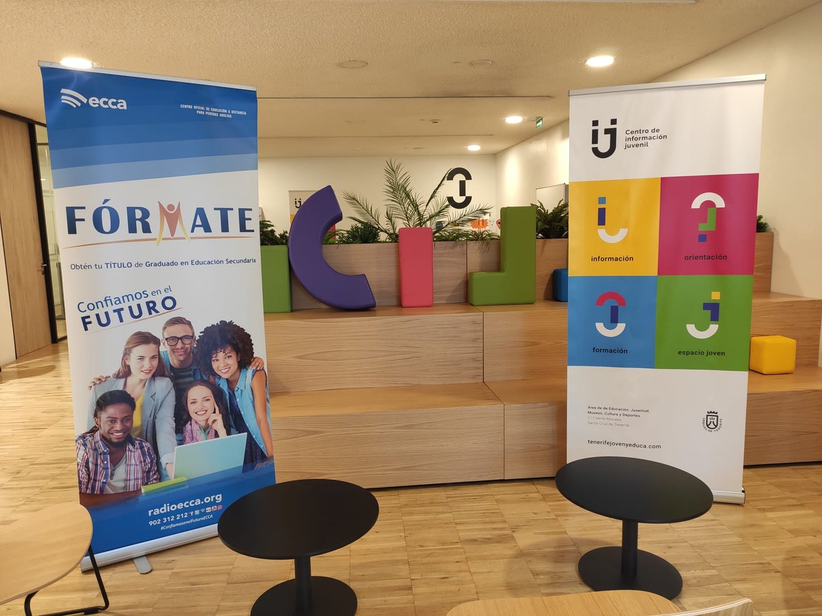 AyuntamientoSDT's tweet photo. En estos días, Radio ECCA se ha acercado hasta #SantiagodelTeide para presentar su nuevo proyecto #Fórmate, que va dirigido a la población sin Graduado en Educación Secundaria con el fin de orientar y facilitar la obtención del mismo. https://t.co/o6UIiAm03D