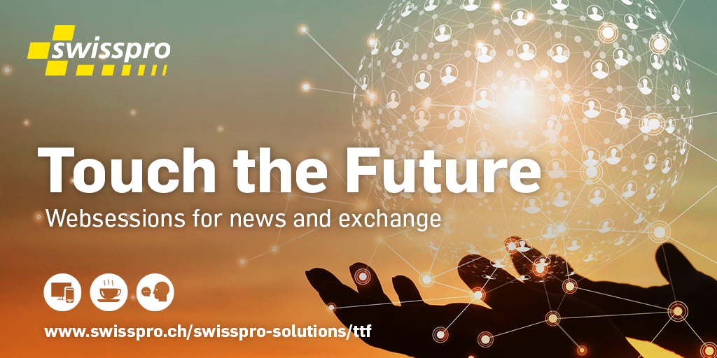 SwissproS's tweet photo. Erleben Sie unsere neuen, interaktiven Websessions #TTFTalk zu Themen aus der #NewICT Welt. Seien Sie bei der 1. Session dabei und reden Sie mit! Alle Infos und Anmeldemöglichkeit hier: https://t.co/HcYgUsgeV6 https://t.co/L2YBLd7uGg