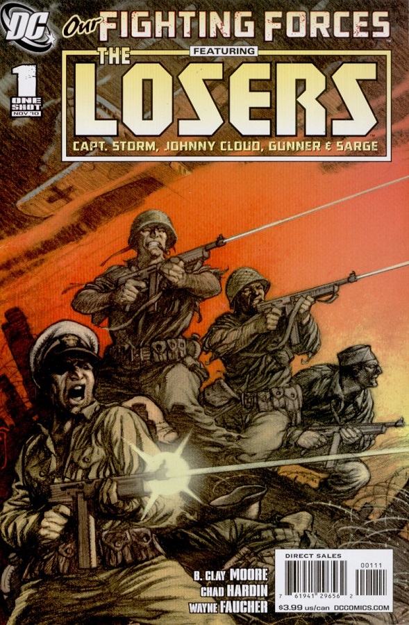 TheTelltaleMind's tweet photo. One and Done - Our Fighting Forces Featuring The Losers #1 https://t.co/bVTPEUgUcq via @TheTelltaleMind #OurFightingForces #TheLosers #BClayMoore #ChadHardin #DC #DCComics #warcomics #WarComicsMonth #makewarnomore https://t.co/4kaHLmrT53