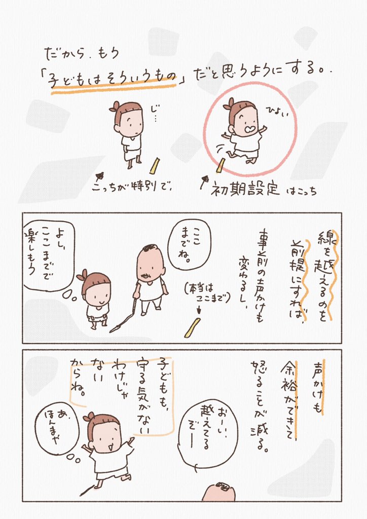 【だから言ったやんを言わないように、ぼくが気をつけていたいこと】

先日答えた相談「危険はないけれど汚れたりするときに、どう子どもの活動を見守るか」→https://t.co/oftpds5eW0
についての補足として。以前描いた漫画を思い出したので再掲しておきます。 