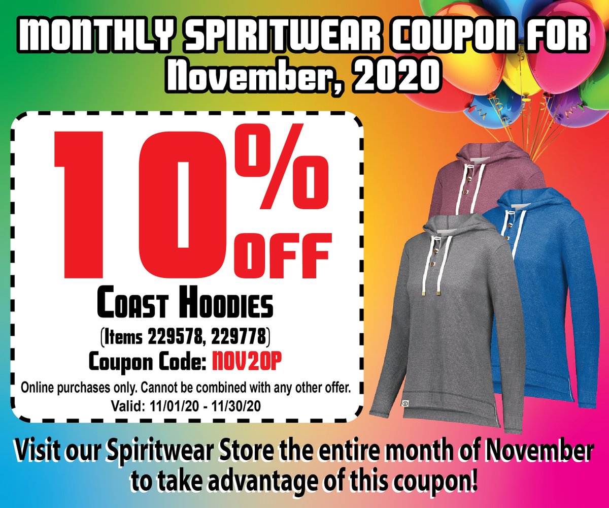 fespta's tweet photo. We got spirit yes we do! We got spirit how 'bout you?
Take advantage of these November deals for 10% off hoodies and free shipping and order some new FES gear.   Make sure to share your pictures with us! https://t.co/TMkvmw1PtI