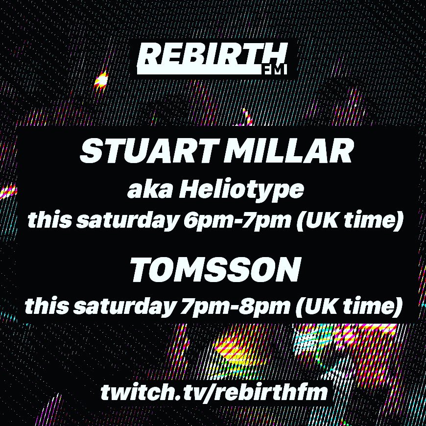 Coming to you live this Saturday! Tune in <a href="/twitch/">Twitch</a> >> twitch.tv/rebirthfm >> #house #techno #onlineradio #livestream #djlivestream #djlivestreaming #letslookforward #rebirthfm
