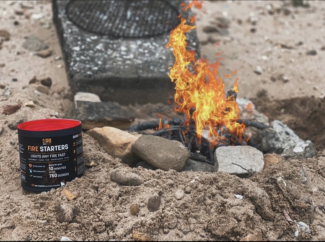 QuickSurvive's tweet photo. Who else is enjoying an amazing beach fire like this ?
📸: @icefishher
Don’t forget to tag @QuickSurvive #QuickSurvive #FireStarters for your fire pics to be featured! https://t.co/FW7vaxnURv