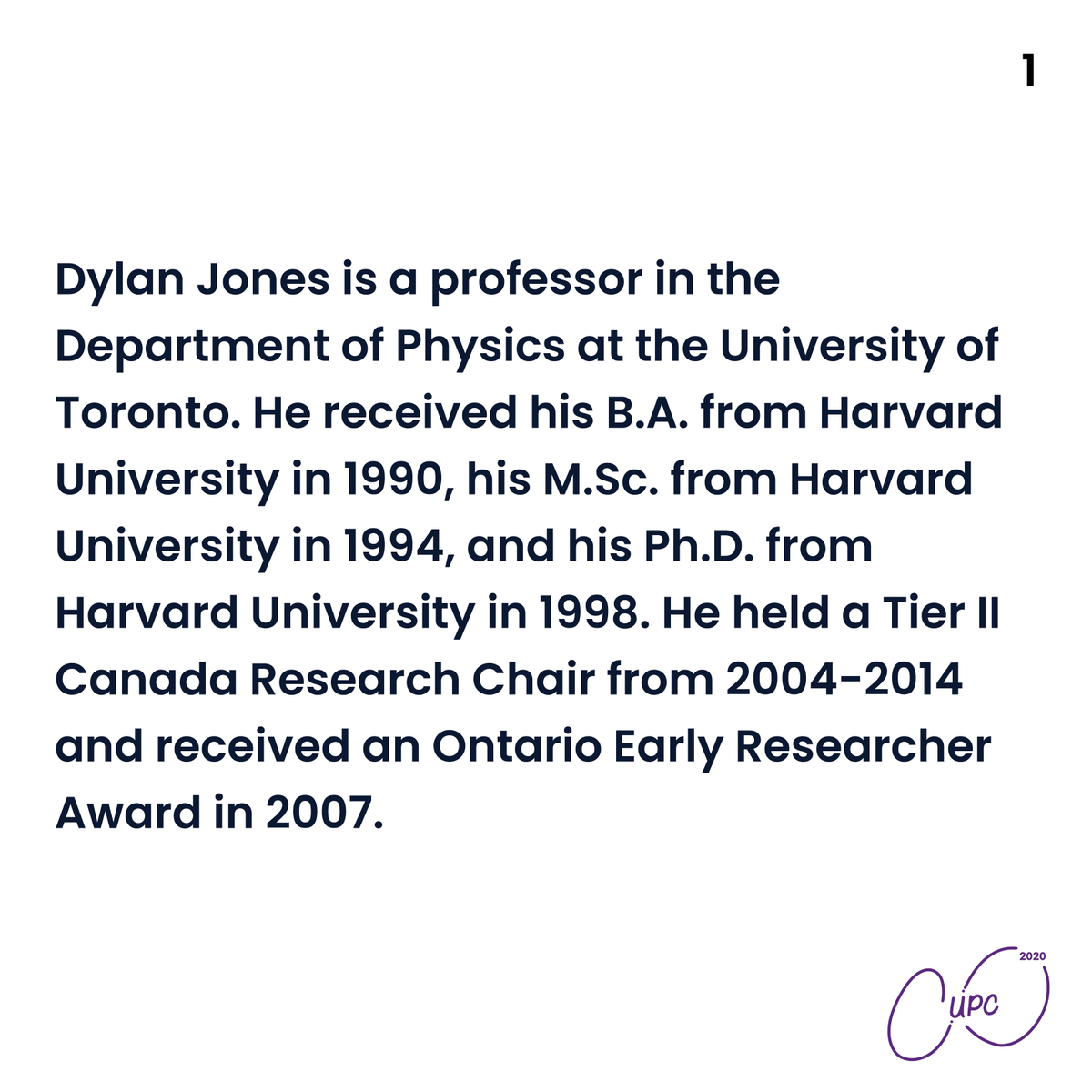 CUPC2020's tweet photo. We are pleased to introduce Dr. Dylan Jones as one of our keynote speakers for CUPC!

Be sure to read more about and attend his talk later today via the delegate website! https://t.co/Zvv8gwb2TH