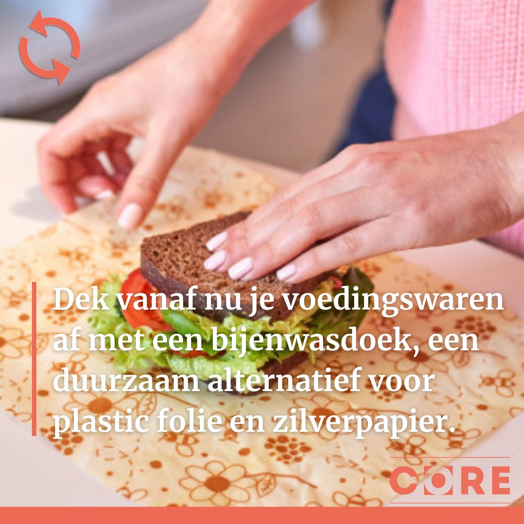 ThinkCORE_cv's tweet photo. Wist je al dat bijenwasdoekjes milieuvriendelijke vervangers zijn voor wegwerp verpakkingsmateriaal?
Deze doekjes zijn zelfklevend en beschikken over een combinatie van isolerende en ademende eigenschappen, ideaal om bijvoorbeeld je boterhammen in te pakken. 🐝♻️
#thinkcore https://t.co/5n49itg83p