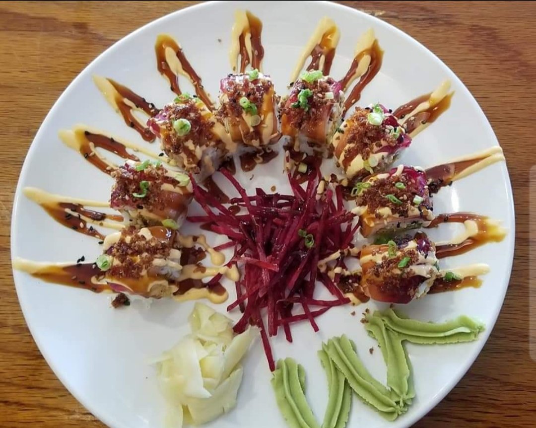 ConolaGrill's tweet photo. Conola Grill &amp; Sushi open for Dinner Wed.-Sat. at 4pm and Sunday Brunch at 11am.
Happy Hour starts at 4om till 6pm with lots of drink and food specials. 
Offering Dine-In, Take-Out, and Delivery. 
Call 504-837-0055 
Located at 619 Pink St. Metairie LA 70005 https://t.co/3QcPLDQp2y