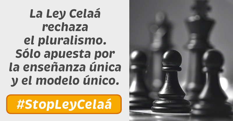 La #LOMLOE convierte la enseñanza #Concertada en subsidiaria de la pública ¡Somos complementarios! NO somos el problema, somos parte de la SOLUCIÓN. Pública SÍ, Concertada y Especial TAMBIÉN. #StopLeyCelaá #MasPlurales🧡