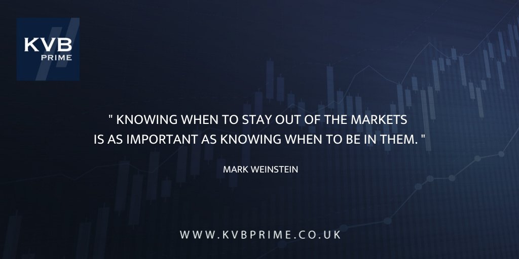 KVBPRIME's tweet photo. #Quoteoftheday:
"Knowing when to stay out of the markets is as important as knowing when to be in them." - Mark Weinstein
#forex #trading #fx #motivation #inspiration #entrepreneur #business #foodforthought #tradingquotes #forexquotes #markweinstein https://t.co/zUiY41Zv5n