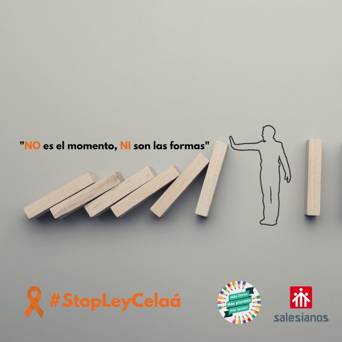 No es el momento ni son las formas #StopLeyCelaá No a la #LOMLOE. #MasPlurales