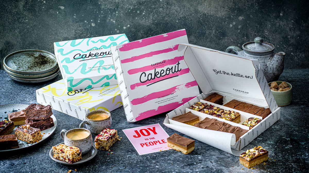bakedbycakehead's tweet photo. Have you placed your order for the weekend yet? Let us bring your coffee shop favourites to your front door for an indulgent weekend treat! 😍 Use the code 'cakeout15' for 15% off your first box. Bring the joy home! https://t.co/DTNQoKk2Uk