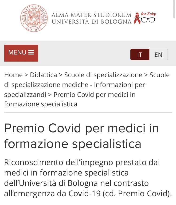 FlaviaRallo's tweet photo. @RegioneER è l’unica ad aver sbloccato il bonus per i medici in formazione specialistica. 
Sono fiera del lavoro svolto con le istituzioni in questi mesi. È necessario che le altre Regioni riconoscano il contributo dei giovani medici al SSN.
#COVID19 #FederSpecializzandi https://t.co/nb8EGL3Eb1