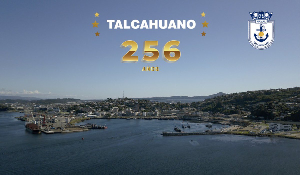 CdsNaval's tweet photo. ¡FELIZ ANIVERSARIO, CHOREROS! 🎉🎊⚓️
. 
Hoy 5 de noviembre nuestra comuna cumple 256 años y le queremos desear un feliz aniversario a cada uno de quienes componen nuestro querido Talcahuano. Como CDS Naval les mandamos un saludo y pronto les daremos novedades. ¡YA NAVAL! ⚓️⚪️🔵 https://t.co/z5ttAz3nWo