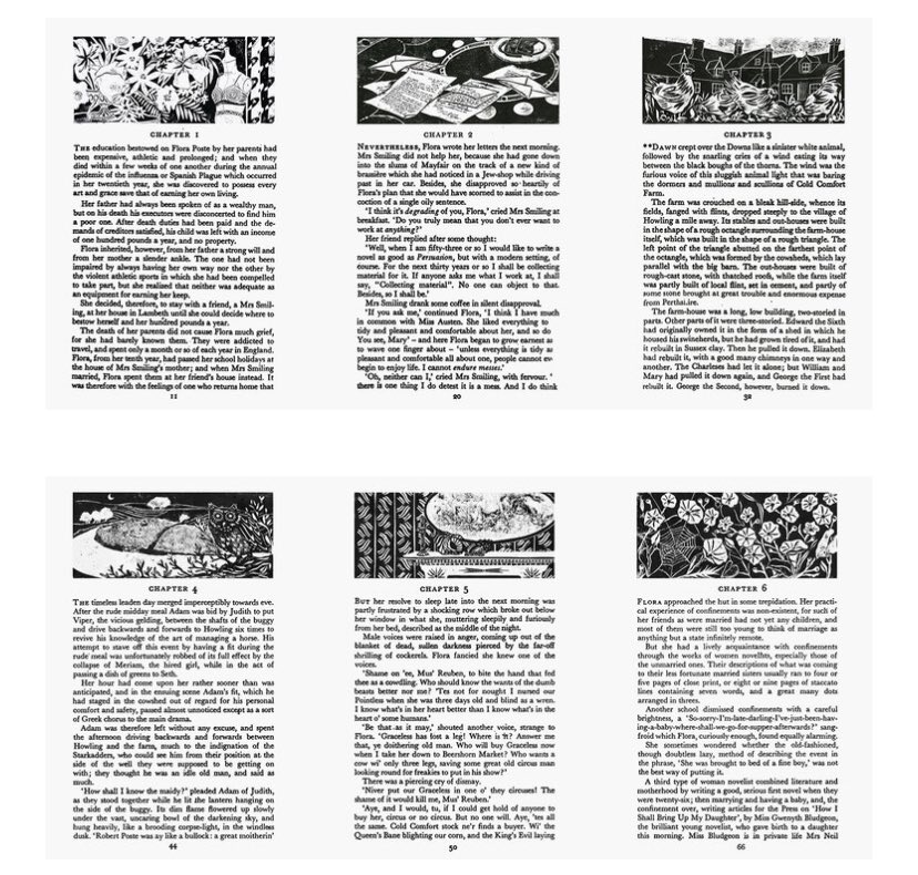 augusta_akerman's tweet photo. My illustrations for Cold Comfort Farm by Stella Gibbons https://t.co/JFPYS4Xb9v