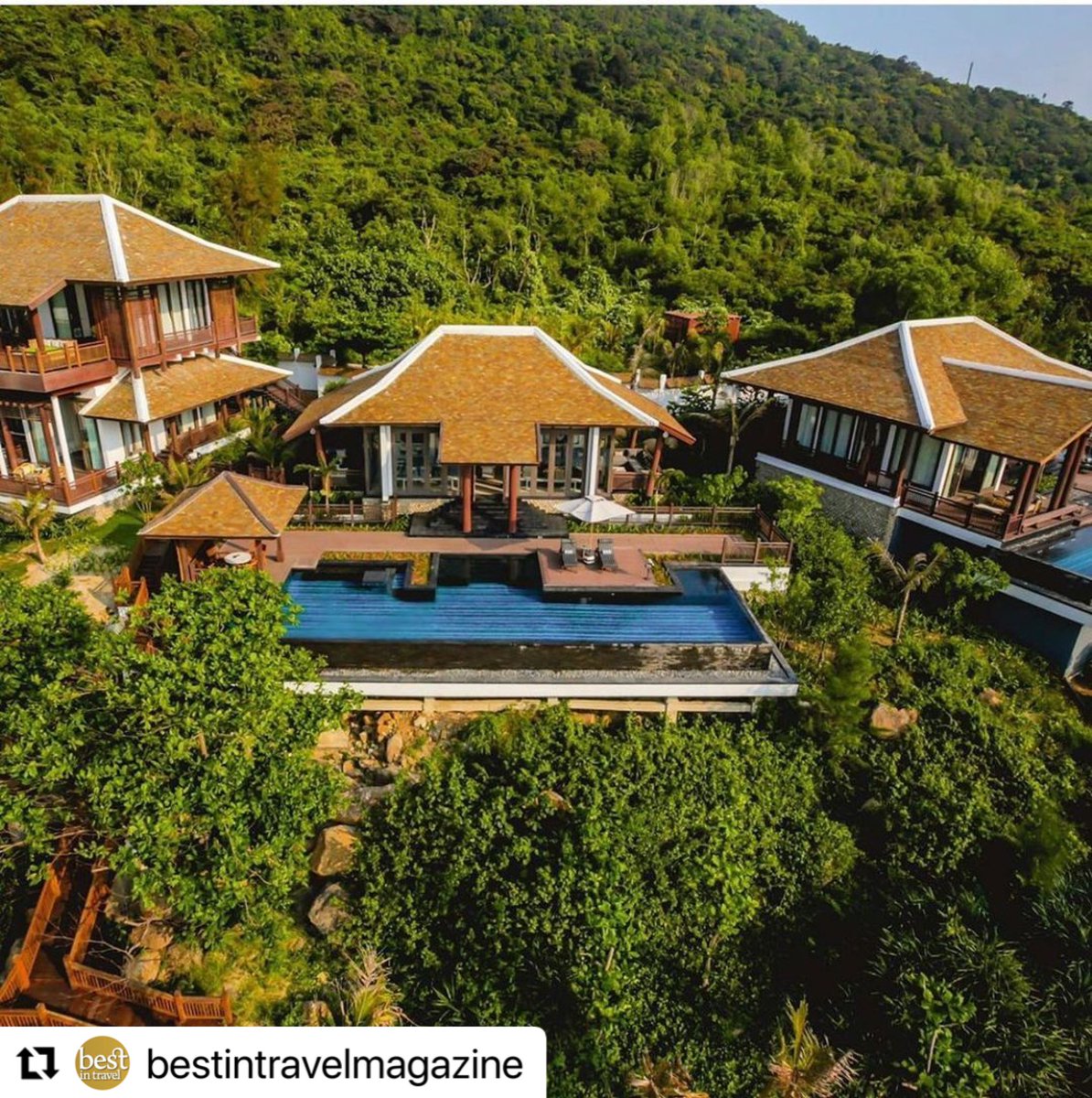 Best_In_Travel's tweet photo. #Repost @bestintravelmagazine with @make_repost
・・・
@intercontinentaldanang 

InterContinental Danang Sun Peninsula Resort, Vietnam
World's Leading Luxury Beach Resort 2019 by World Travel Awards

https://t.co/nTEE6ni7hT

Featured in:  https://t.co/hR4jtUce7v https://t.co/beTiy7tkLw