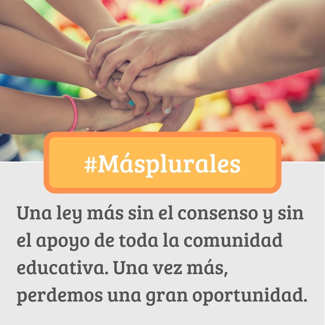 Vanilyley's tweet photo. #StopLeyCelaá #LOMLOE #MasPlurales https://t.co/OsUrKoaD59