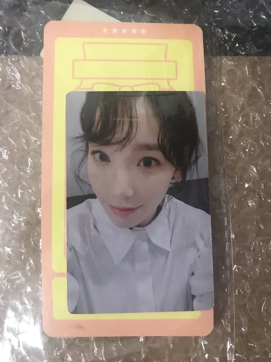 havehadhadhad's tweet photo. การ์ดแทยอน My Voice Deluxe Ed. 199บาท 💘 
#ตลาดนัดโซชิ #ตลาดนัดโซวอน #แทยอน #ตลาดนัดsnsd https://t.co/lHceT2gkHj