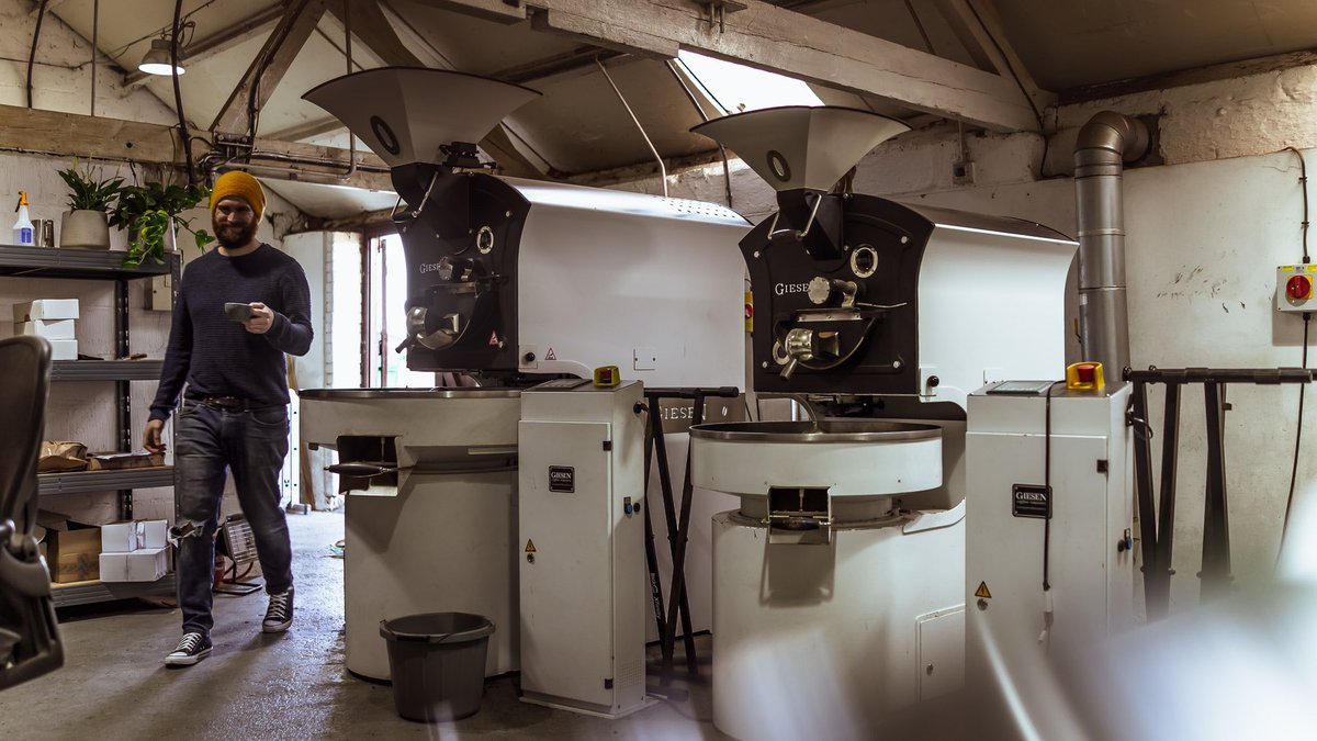 philmcgovern's tweet photo. A special day out creating an origin story for @CaffandMac and our wonderful coffee roaster, @castironroaster. Automotive vector care of @McLarenAuto 

#caffeineandmachine. https://t.co/KUgyIu5aqE